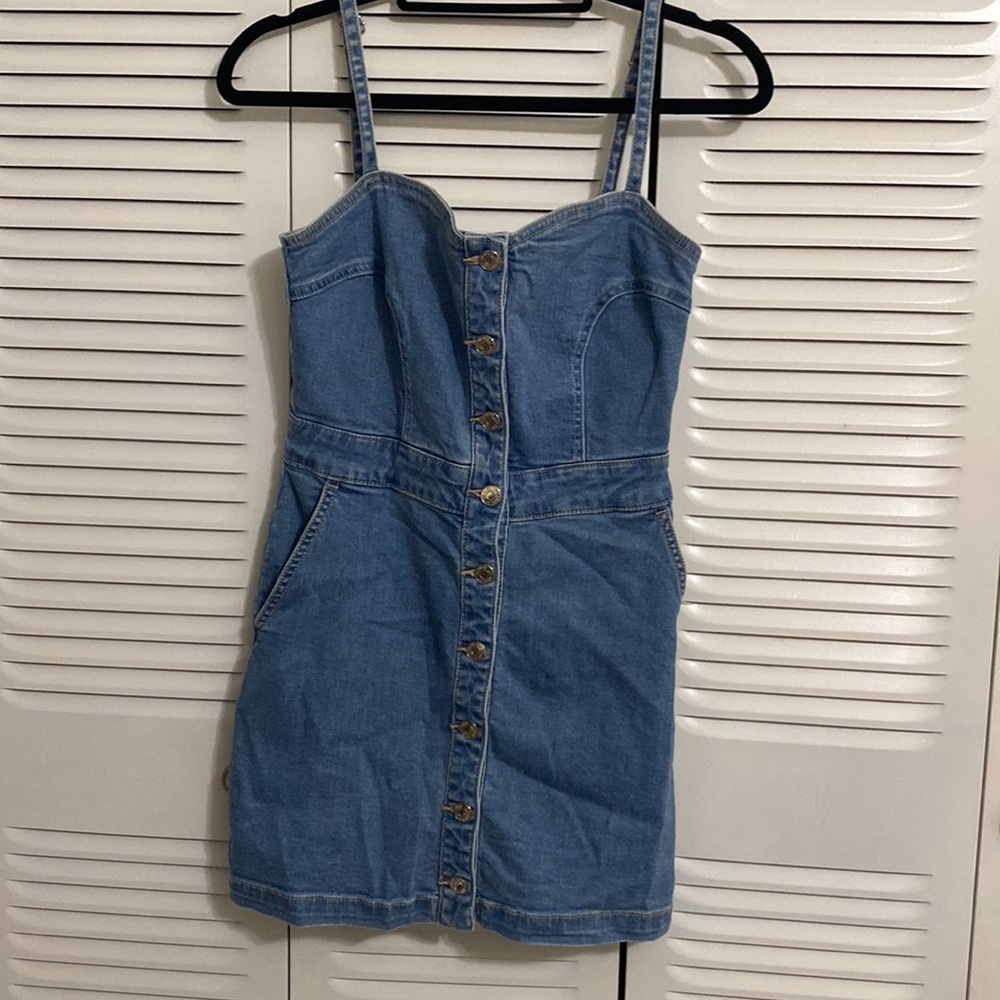 Sexy jean dress